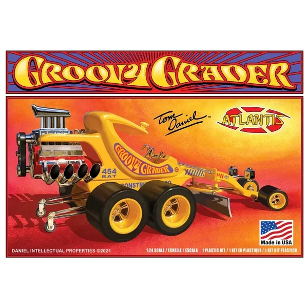 1/24 Atlantis Models Tom Daniel Groovy Grader – 5697