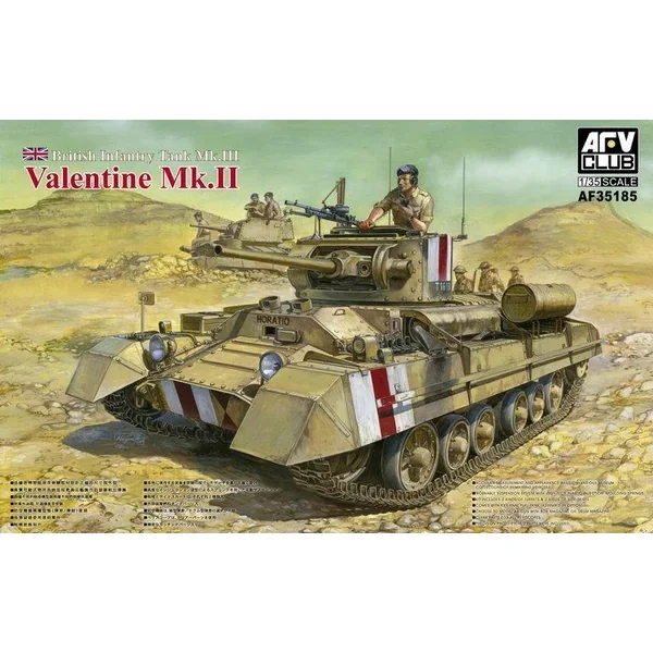 1/35 AFV BRITISH INFANTRY TANK MK.III VALENTINE MK.II AF35185