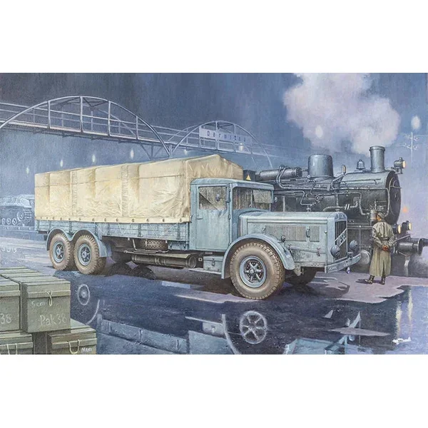 1/72 Roden Vomag 8 LR LKW WWII German Heavy Truck – 738