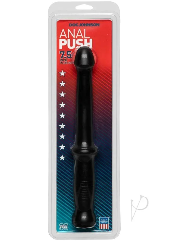 12.5-Inch Slim Anal Probe in Black – Explore Anal Pleasure with Ease
