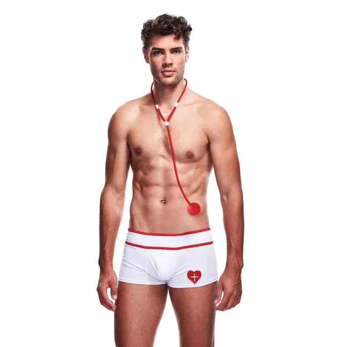 2 Piece Doctor Love Set – Medium/large – White