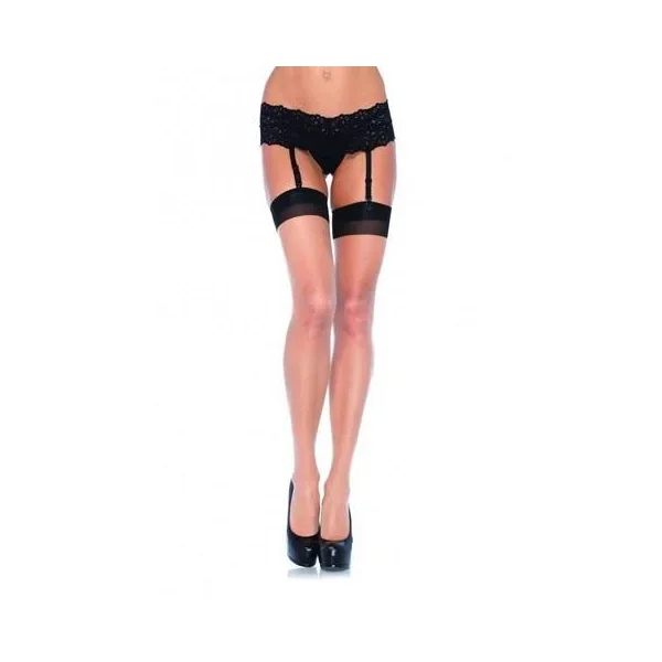 2246L Bondage Pinup Girl Cuban Heel Sheer Stockings – LAST CHANCE – Final Closeout!