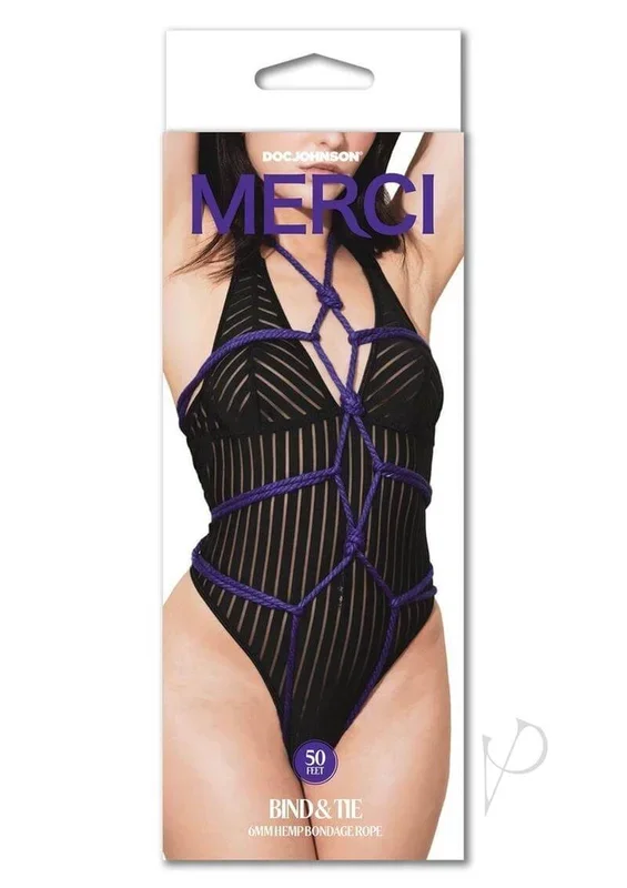 30-Foot Hemp Bondage Rope for Shibari and Restraint Play