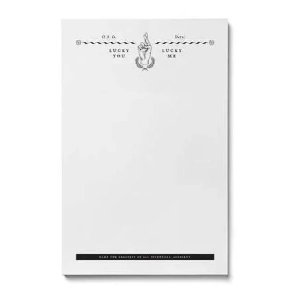 4.25″ X 6.5″ Lucky Me Notepad
