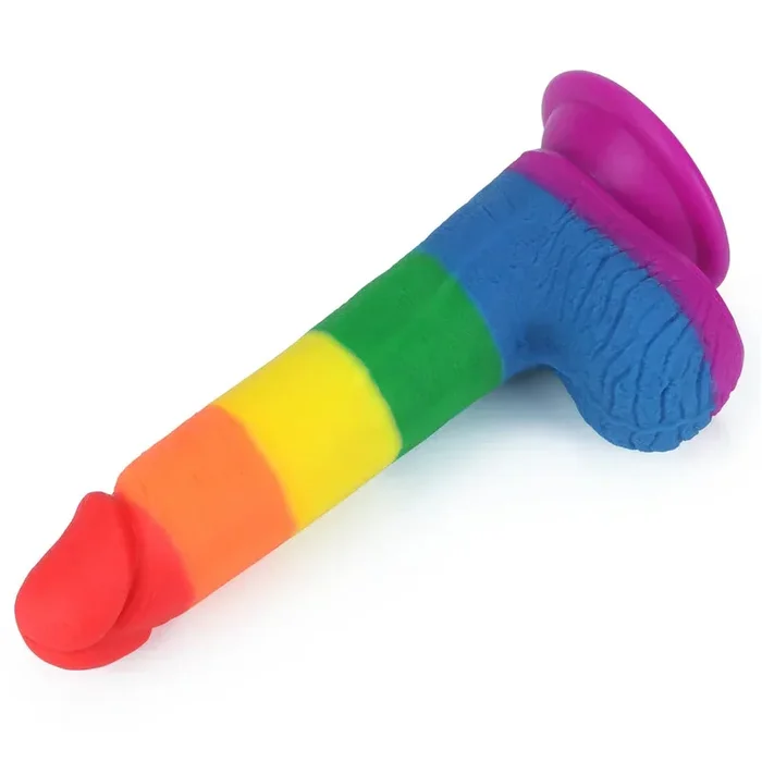 7.5″ PRIDE RAINBOW DILDO