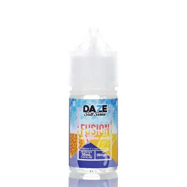 7 Daze Fusion TFN Salt – Lemon Passionfruit Blueberry ICED – 30ml