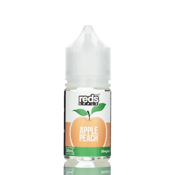 7 Daze TFN Salt Series – Reds Apple eJuice – Peach – 30ml