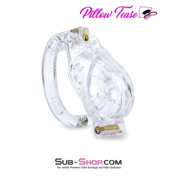 7900AR Porthole 2 Lock Cock Teasing and Torment Chastity Device