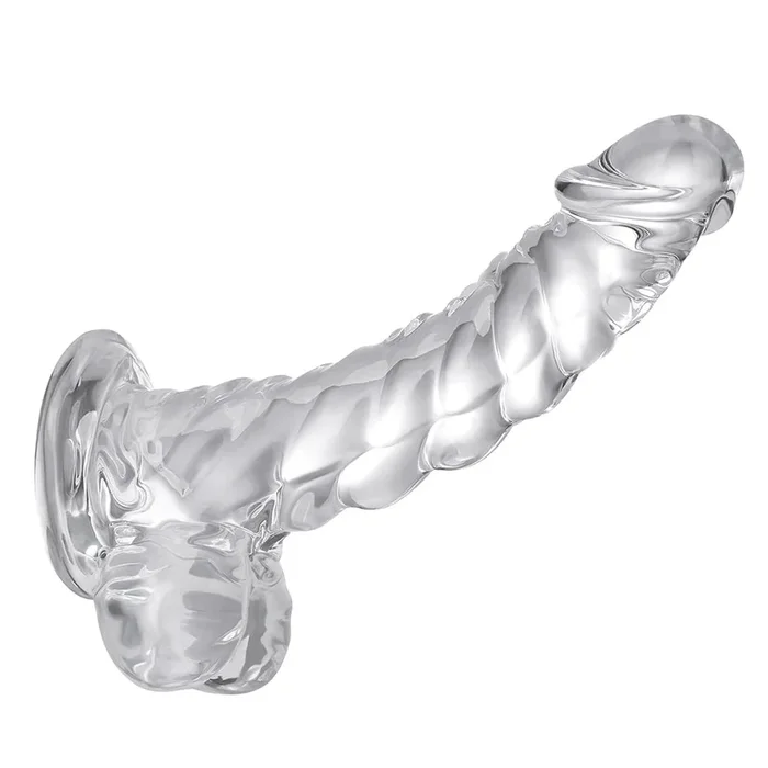 9 Inch Realistic Dildo Sex Toys – Clear Dildos Adult Toy with Suction Cup Hands Free for G Spot Anal Stimulation
