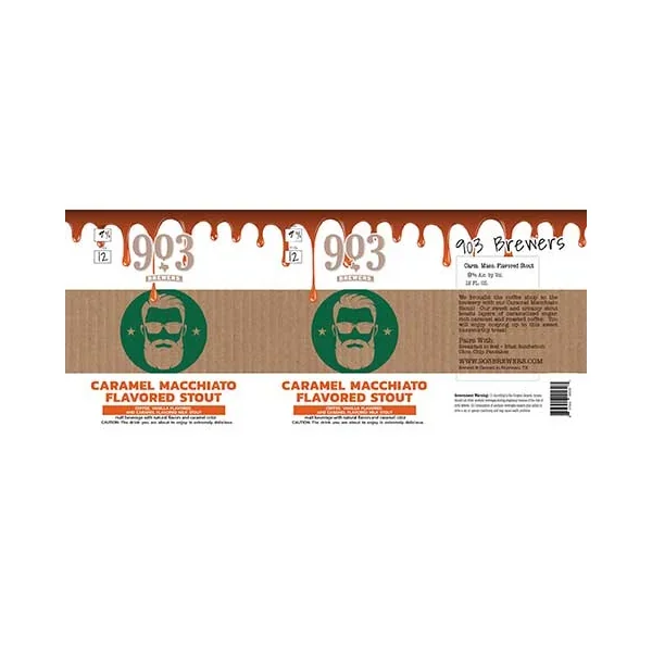903 Brewers Caramel Macchiato Flavored Stout