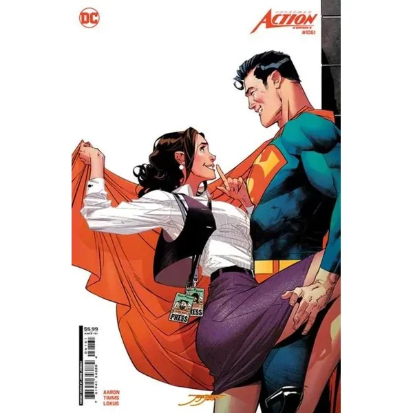 Action Comics #1061 Cover D Jorge Jimenez Card Stock Variant