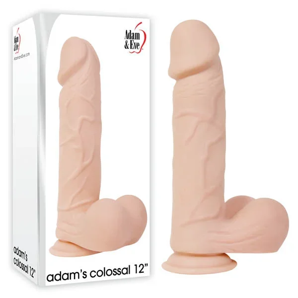 Adam & Eve Adam’s Colossal 12” – Flesh 30.5 cm (12”) Dong