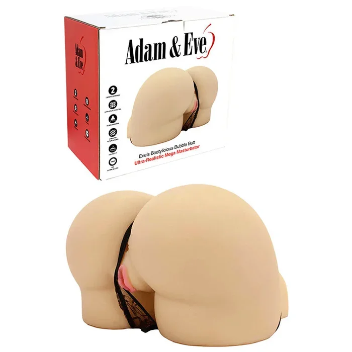 Adam & Eve EVE’S BOOTYLICIOUS BUBBLE BUTT – Flesh Doggy Style Lifesize Masturbator