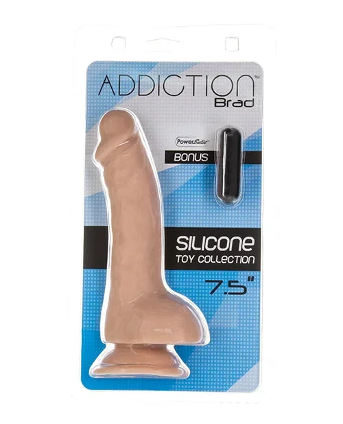 Addiction Brad 7.5″ Dildo – Beige