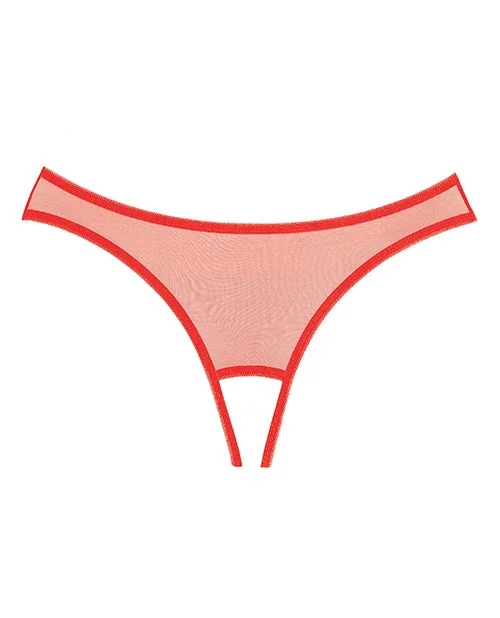 Adore Expose Panty Red O/S