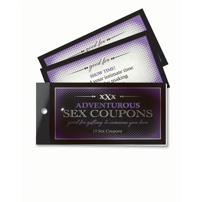 Adventurous Sex Coupons – Set of 15 Coupons