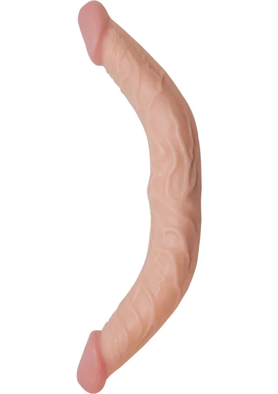 All American Whoppers Curved Double Dildo