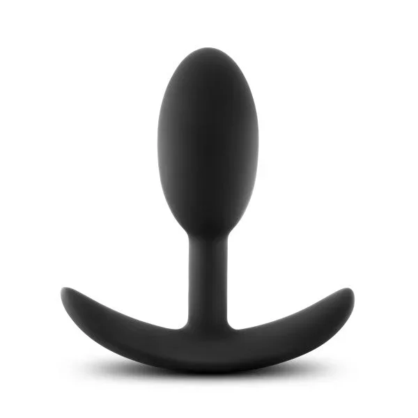 Anal Adventures Slim Vibra Weighted Plug – Small