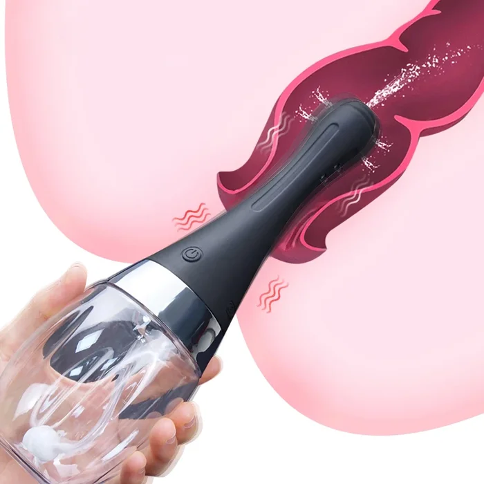 Anal Butt Cleaner Health Enema Rectal Shower Vagina Enemator Medical Rubber Health Hygiene Tool Adult Sex Toys for Women Men