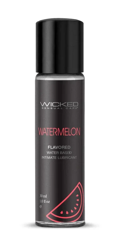 Aqua Watermelon Flavored Water Based Intimate Lubricant – 1 Fl. Oz.