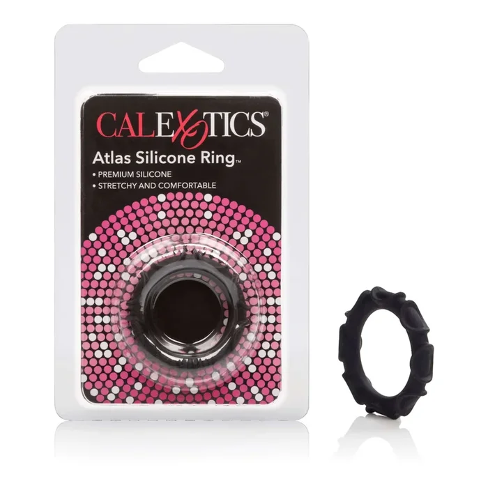 Atlas Silicone Ring – Black: The Ultimate Erection Enhancer for Increased Stamina and Comfort
