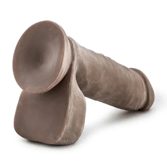 Au Naturel 8″ Sensa Feel Dildo – Chocolate