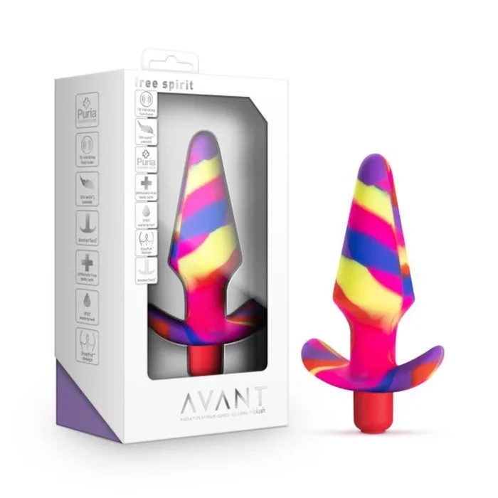 Avant Free Spirit Scarlet Silicone – Silicone Butt Plug