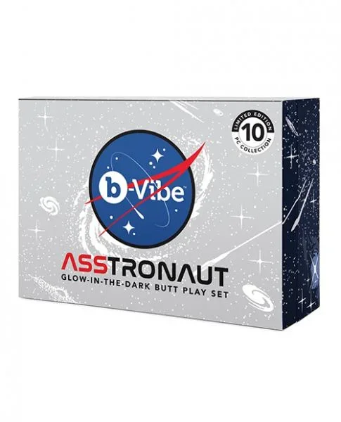 B-Vibe Asstronaut Butt Play Set – Glow in the Dark
