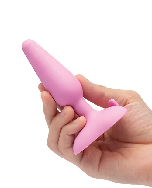 b-Vibe Beginner’s Vibrating Tapered Butt Plug – Pink
