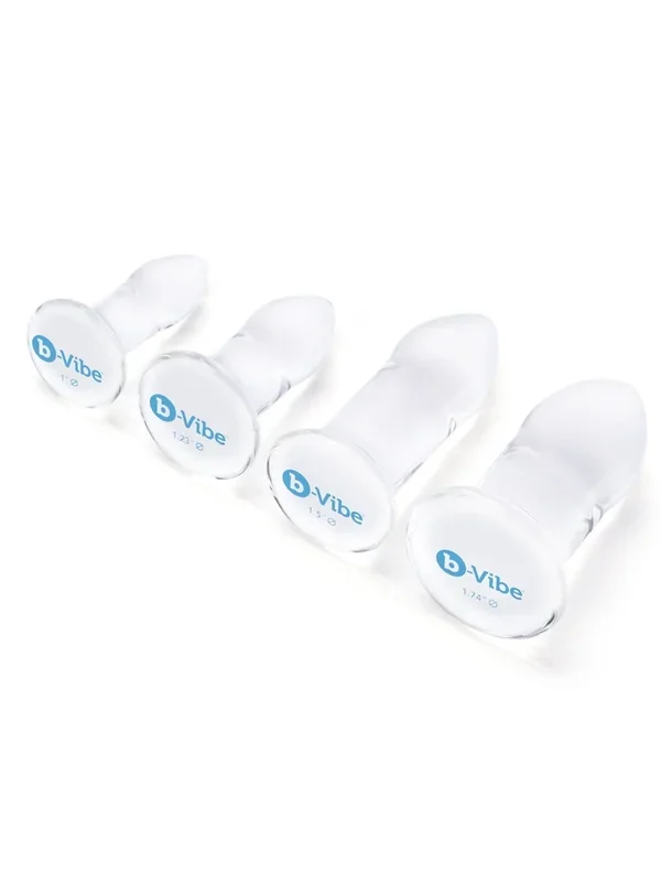 b-Vibe Glass Anal Dilators