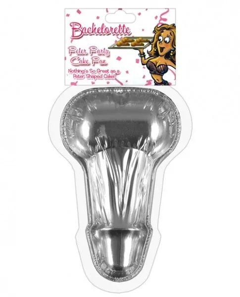 Bachelorette Disposable Peter Party Cake Pan – Small Pack of 6