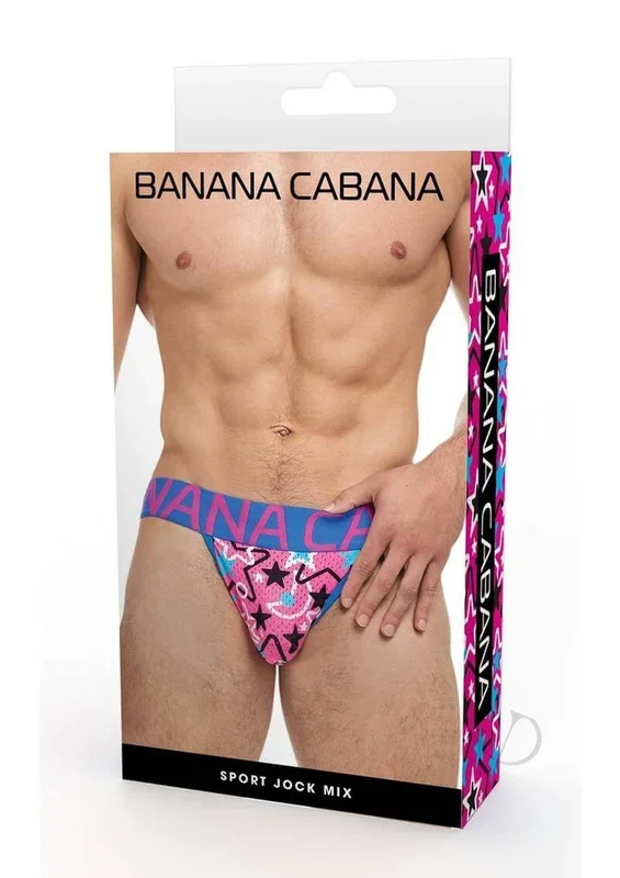 Banana Cabana Sport Jock Mix Small Medium
