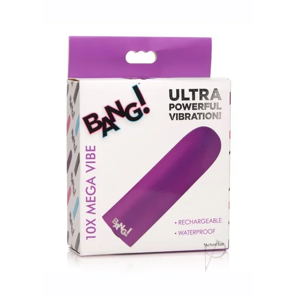 Bang 10x Recharge Vibe Bullet Purple