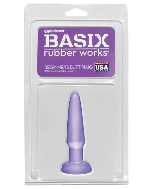 Basix Rubber Works Beginner’s Butt Plug