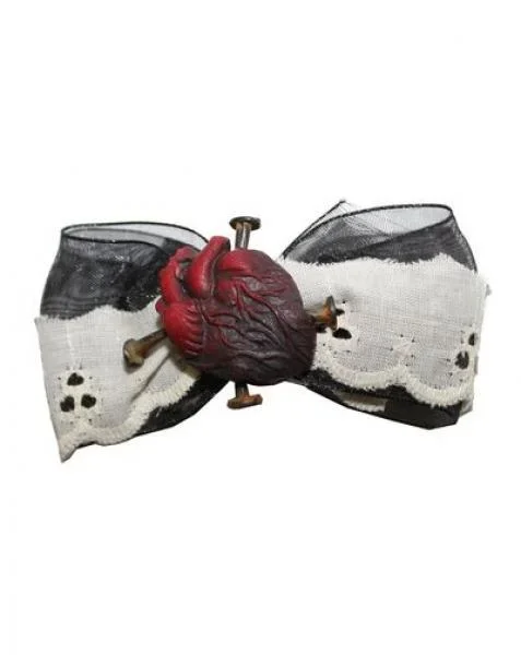 Be Still My Heart Hair Bow