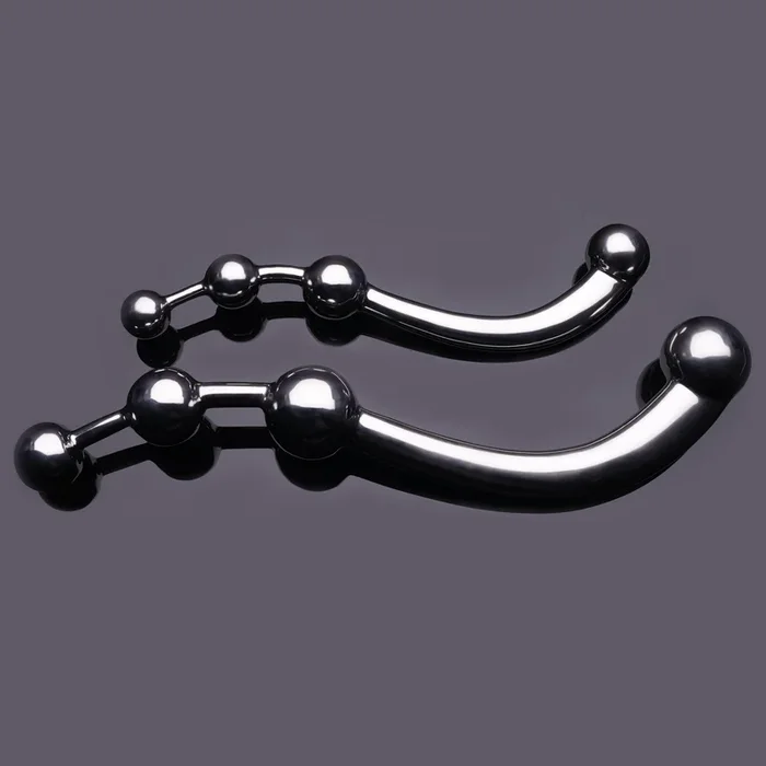 Beaded Metal Dildo Wand by Kink