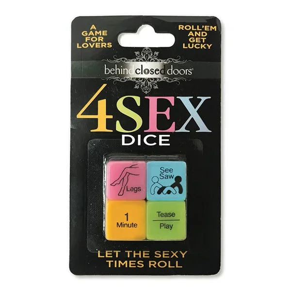 Behind Closed Doors 4 Sex Dice Game for Couples