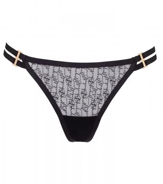 Bella Thong – Black –
