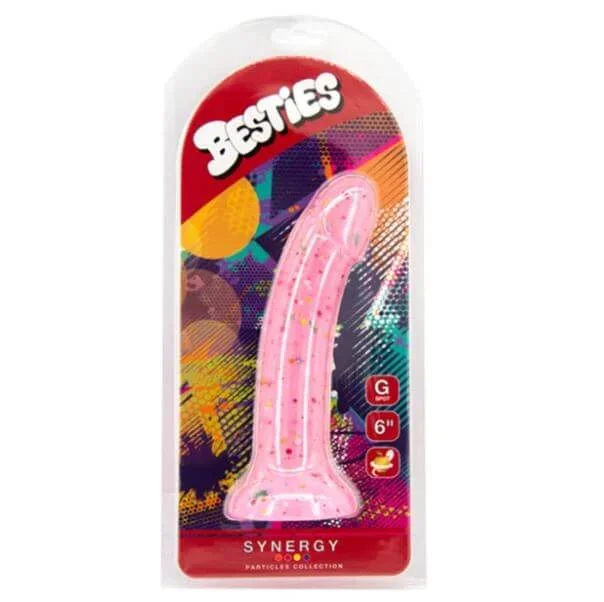 Besties Particles Collection Synergy Pink Dildo