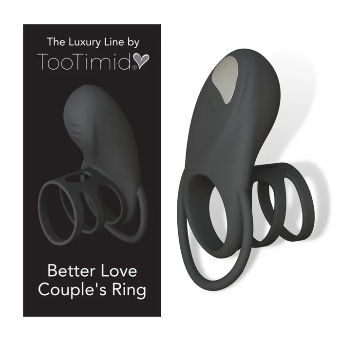 Better Love Couple’s Vibrating Silicone Cock Ring
