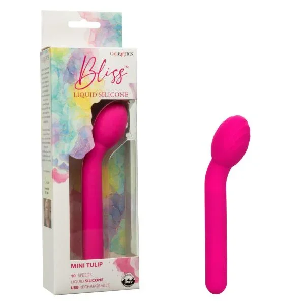 Bliss Liquid Silicone Mini Tulip – Pink