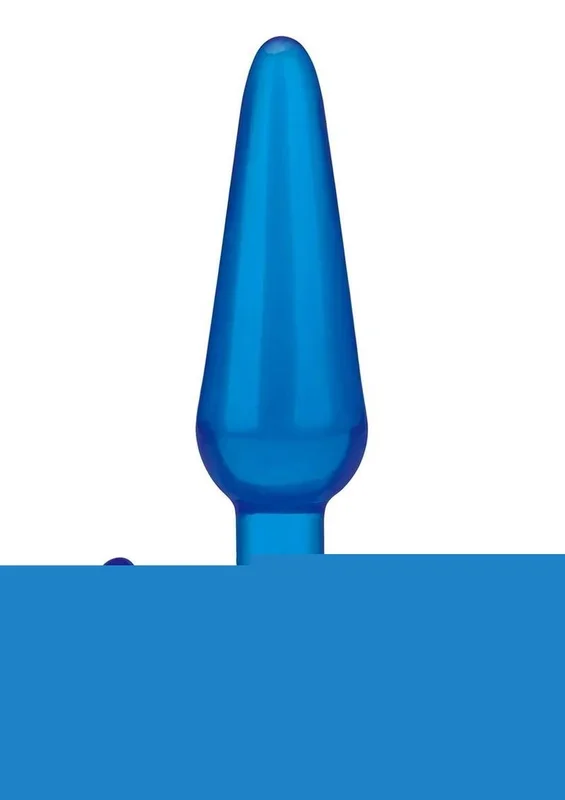 Blue Line Slim Tapered Butt Plug