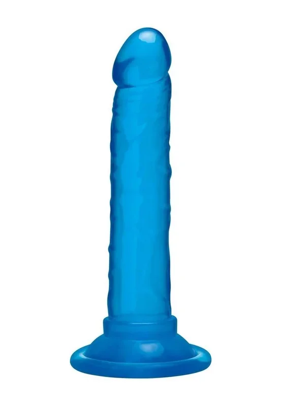 Blue Line Suction Cup Anal Dildo