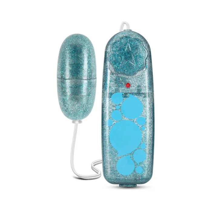 Blush B Yours Glitter Power Bullet Remote-Controlled Egg Vibrator