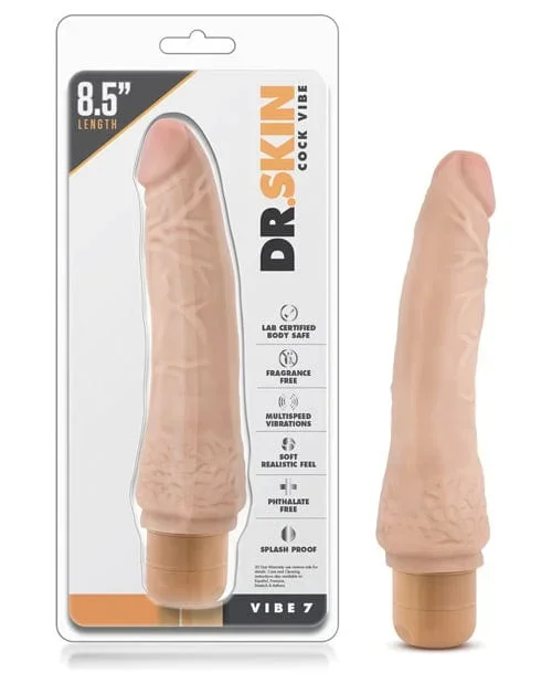 Blush Dr. Skin Vibe 8.5″ Dong #7 – Beige