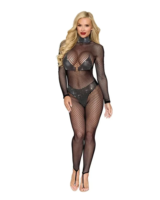 Bodystocking Dmnd – One Size – Black