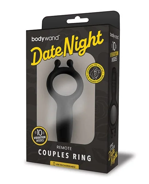 Bodywand Date Night Remote Couples Ring – Black