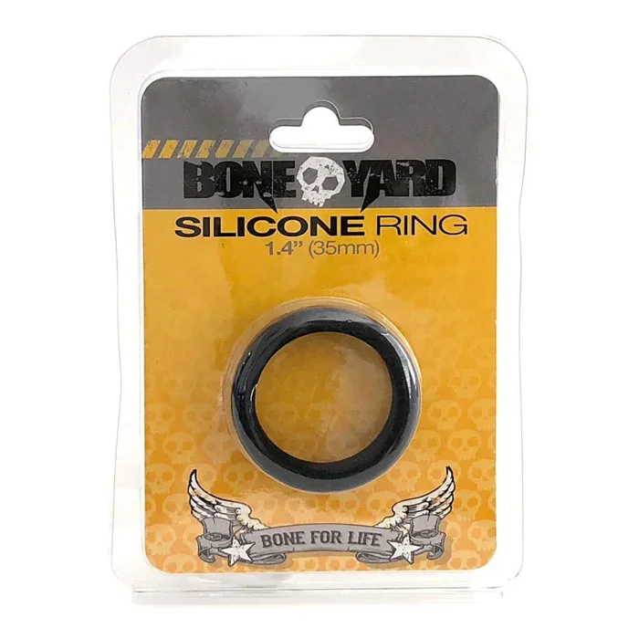 Boneyard Silicone Ring 35mm – Black