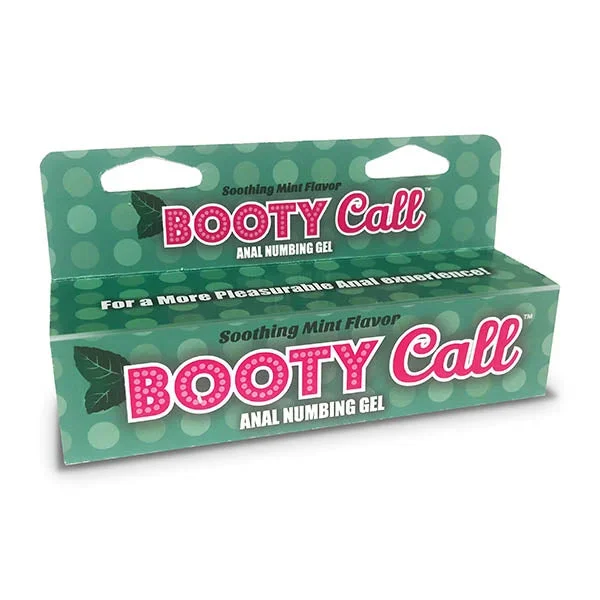 Booty Call – Mint – Mint Flavoured Anal Numbing Gel – 44 ml (1.5 oz) Tube