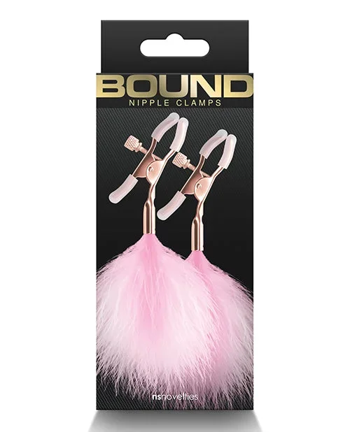 Bound F1 Nipple Clamps – Pink